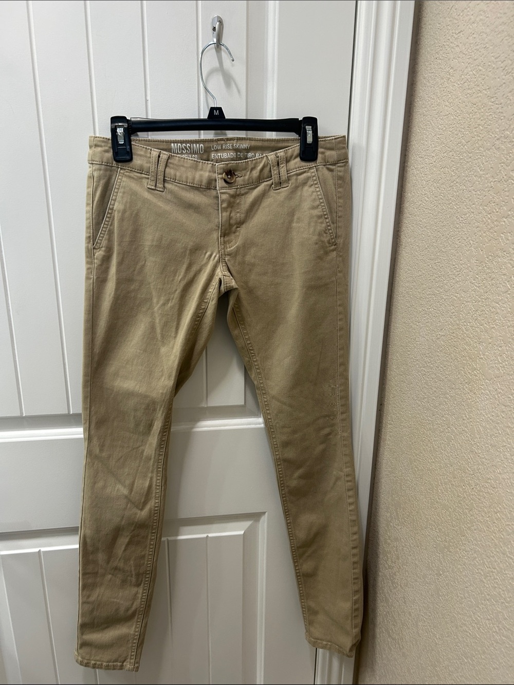 Mossimo Supply Co. WoMen's Slim Chinos in Tan